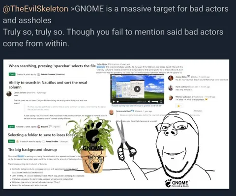 Gnome Is a Massive Target