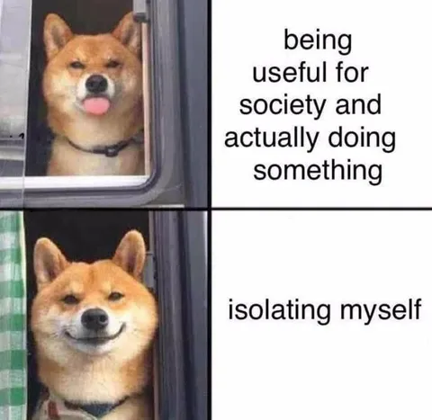 Being Useful Then Isolating Myself