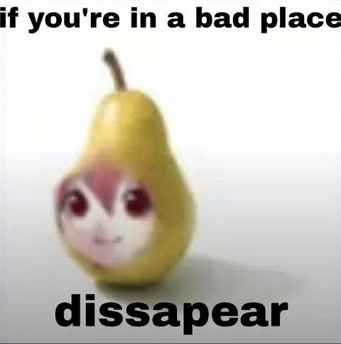 Pear Disappears in a Bad Place