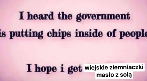 Government Chips with Polish Butter
