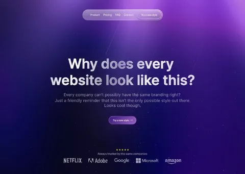 Why Does Every Website Look Like This