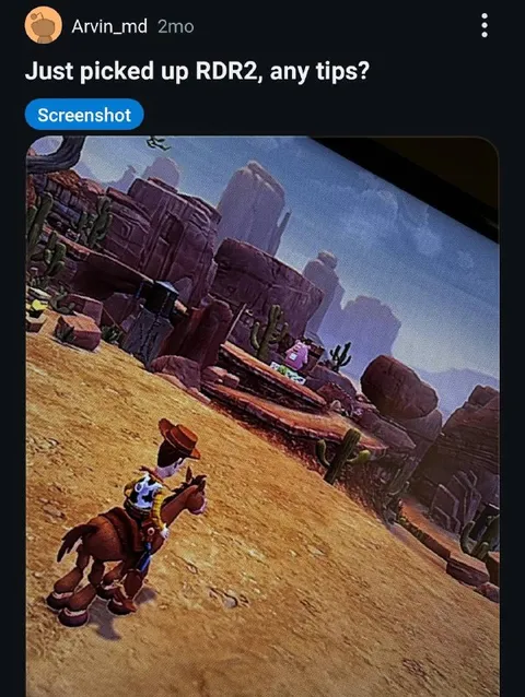 Just Picked Up RDR2