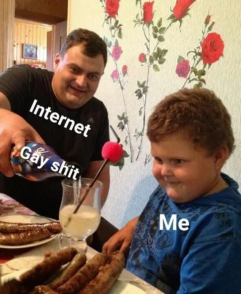 Internet Gay Shit Me