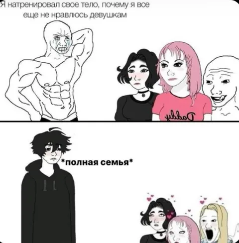 Почему девушки не любят накачанного парня
