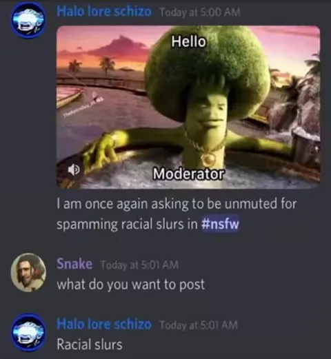 Unmuted for Racial Slurs