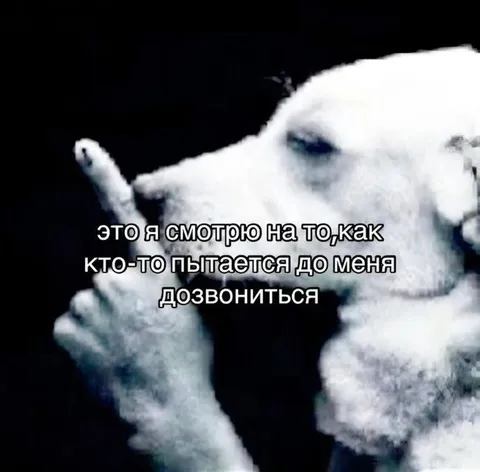 Когда кто-то звонит