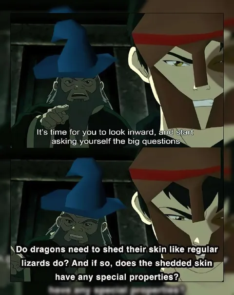 Look Inward, Ask About Dragon Skin