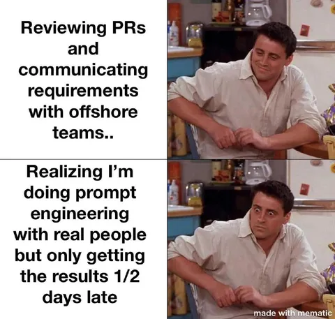 Joey Realizes He's Prompt Engineering