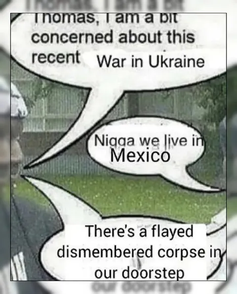 Mexico War in Ukraine Corpse