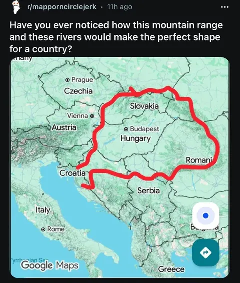 Perfect Shape for a Country