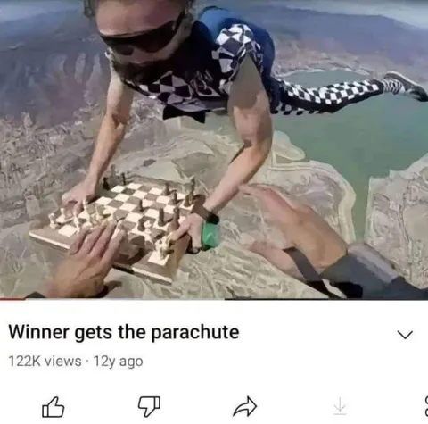 Winner Gets the Parachute