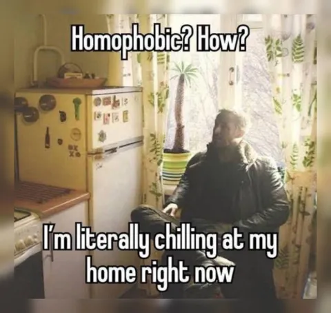Homophobic? How?