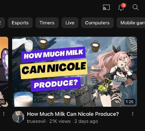 How Much Milk Can Nicole Produce