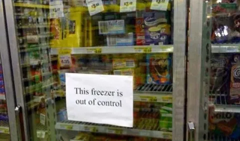 This Freezer Is Out of Control