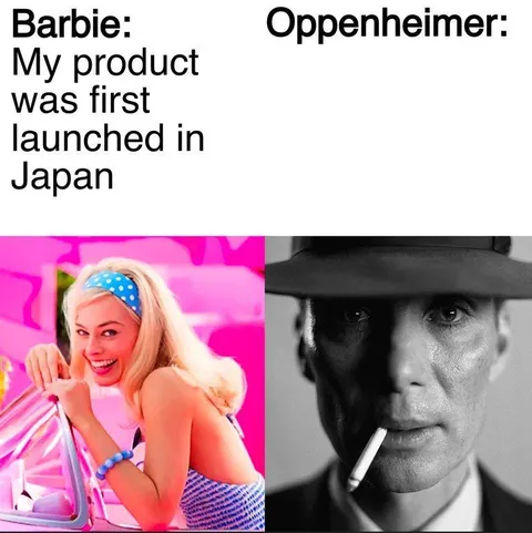 Barbie and Oppenheimer Japan Launch
