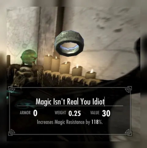 Magic Isn't Real You Idiot