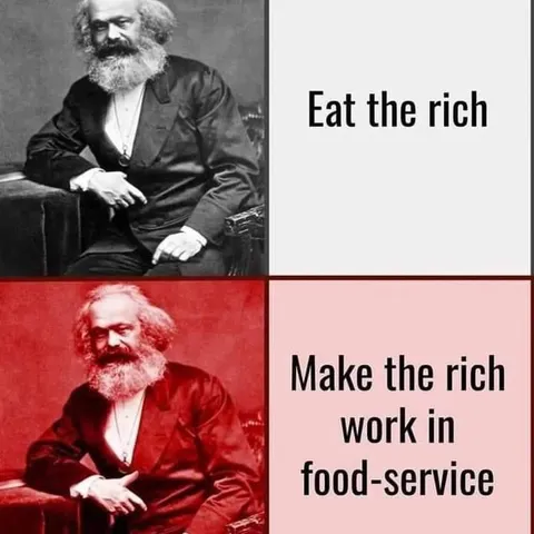 Make the Rich Work in Food-Service