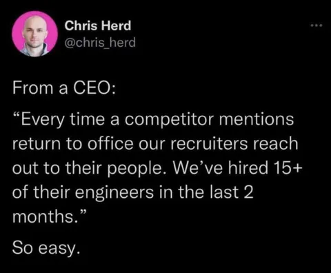 Recruiters Poach Returning Engineers