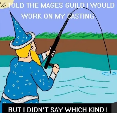 Wizard Casts the Wrong Spell