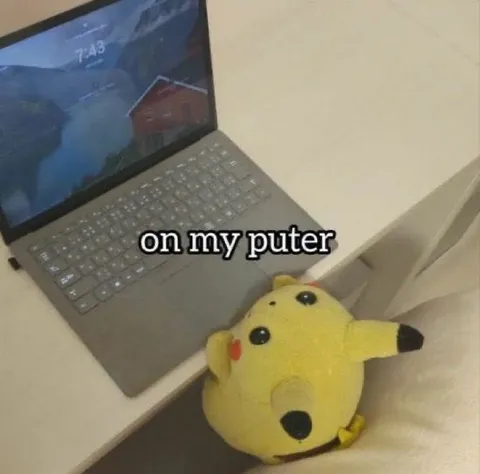 Pikachu On My Puter
