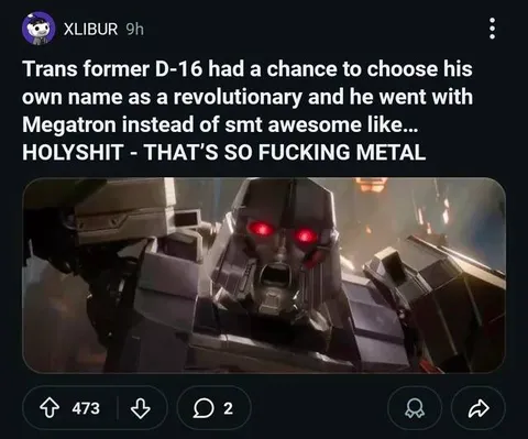 D-16 Chooses Megatron