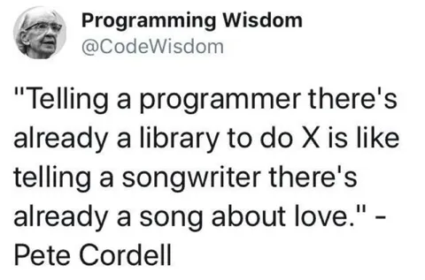 Already a Library for That