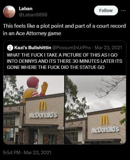 Where Did the Statue Go?