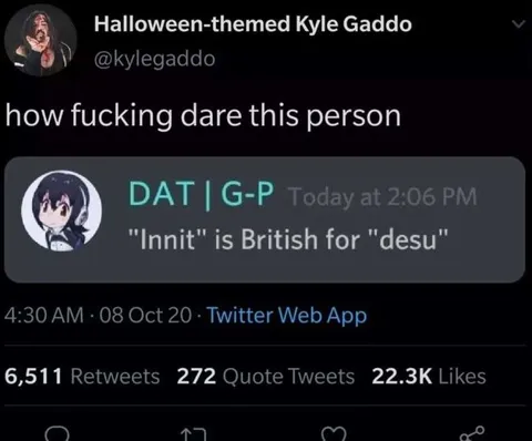 How Fucking Dare This Person