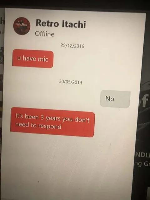 Three Years Later Reply