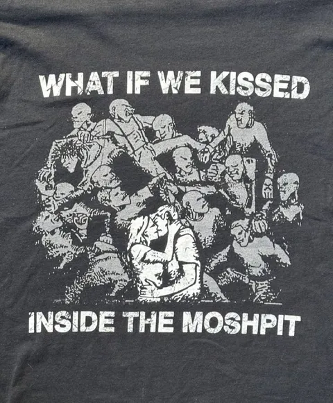 Kissing Inside the Moshpit