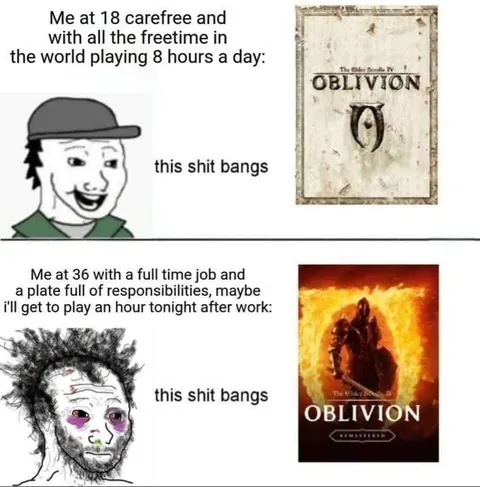 Oblivion Hits Different With Age