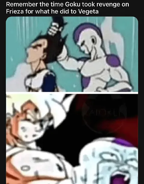 Goku Takes Revenge on Frieza