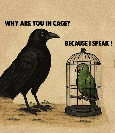 Why Are You in a Cage?