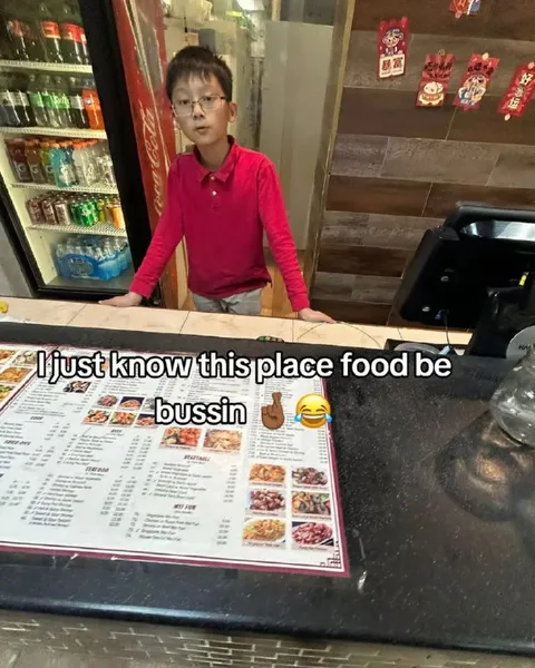 Kid Says the Food Is Bussin