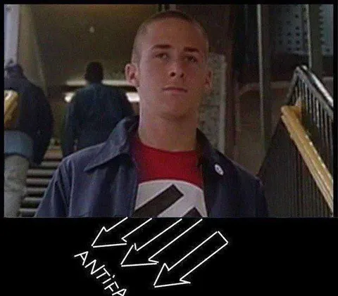 ANTIFA Shirt Arrows