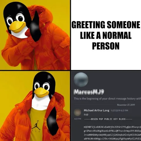 Greeting Someone Like a Normal Person