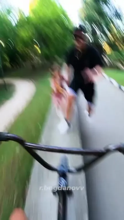 Superman Saves the Bike Ride