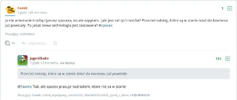 Rakiety, które nie latają