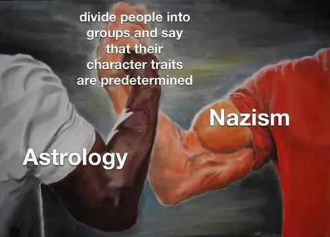 Astrology and Nazism Handshake