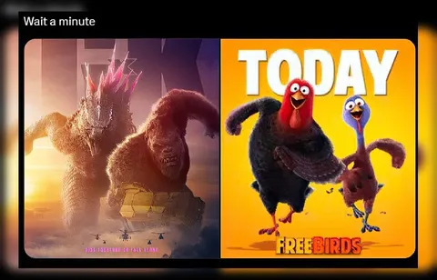 Godzilla Meets Free Birds