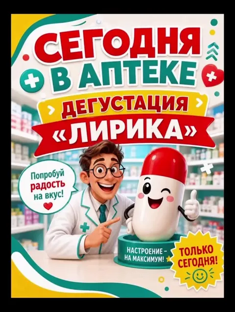 Дегустация Лирики в аптеке