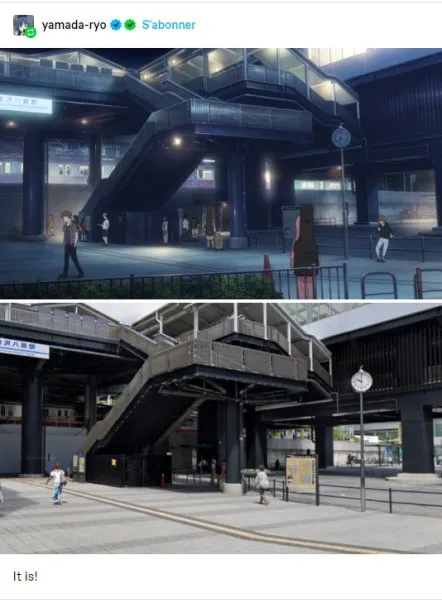 Anime Scene in Real Life