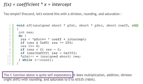Overcomplicated Linear Function