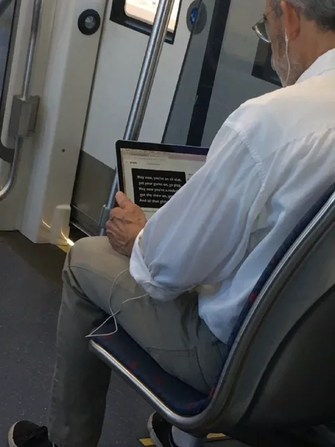 All Star on the Train