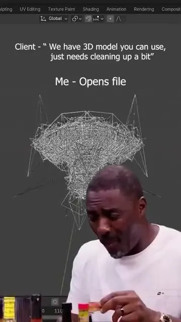 When the 3D Model Needs Cleaning