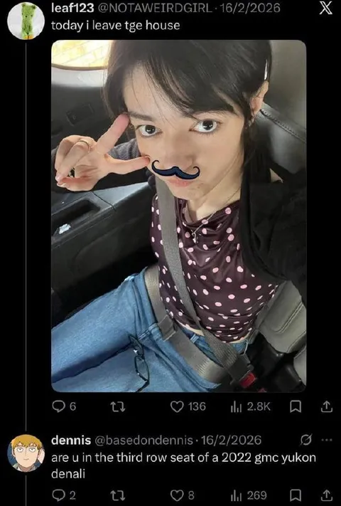 Leaving the House Mustache