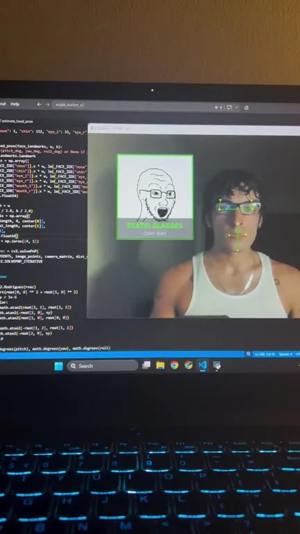 Face State Detector Goes Through Every Mood