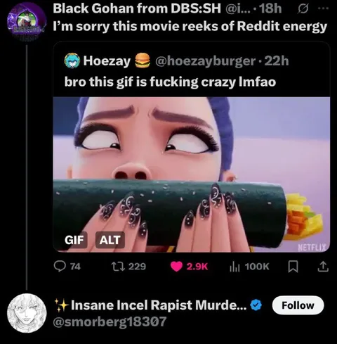 Movie Reeks of Reddit Energy