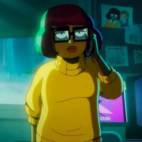 Velma on the Phone