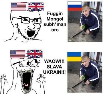 Fuggin Mongol Slava Ukraini